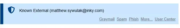 Blue Inky banner: Known External